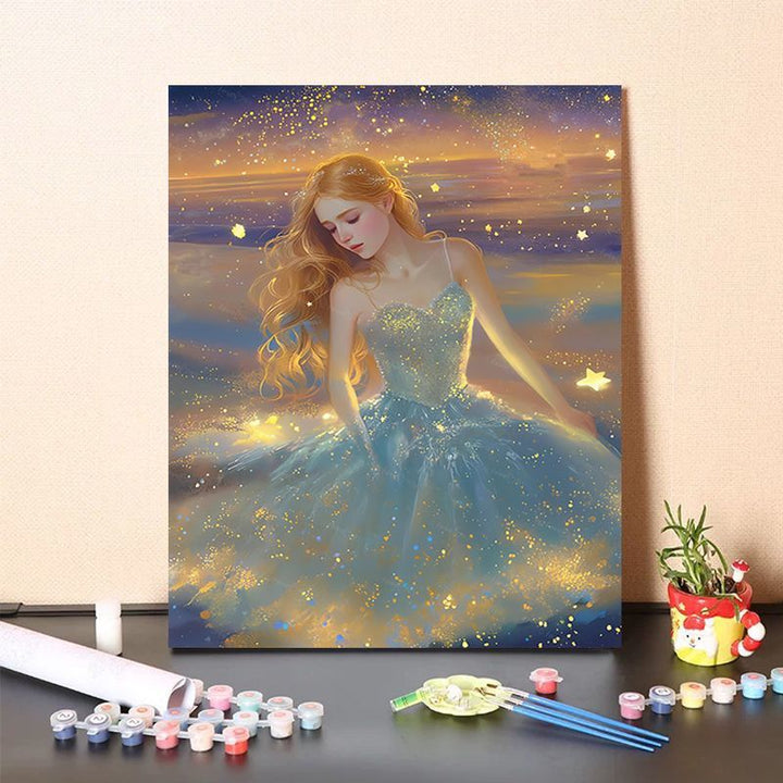 Fantasy-Themen DIY Malset Karnz