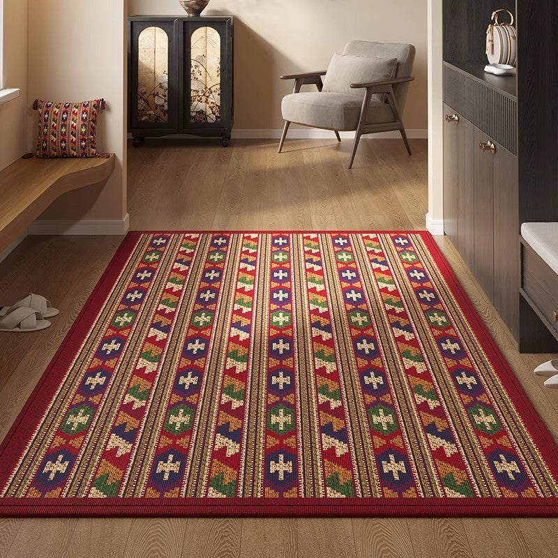 Dekorativer Bohemian Geometrischer Teppich