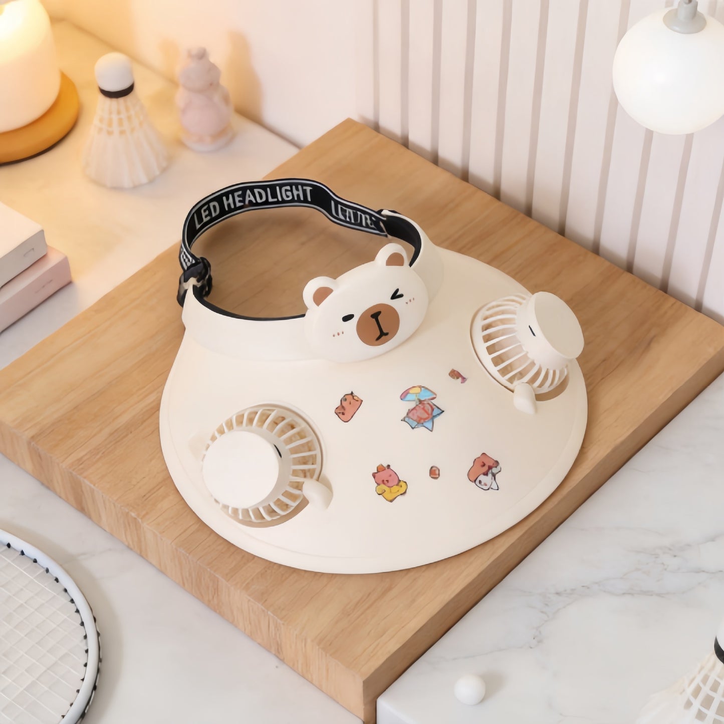 Damen kreativer Tischventilator mit multifunktionalem Design Karnz