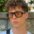 Damen moderne quadratische Sonnenbrille mit robustem Kunststoffrahmen Karnz