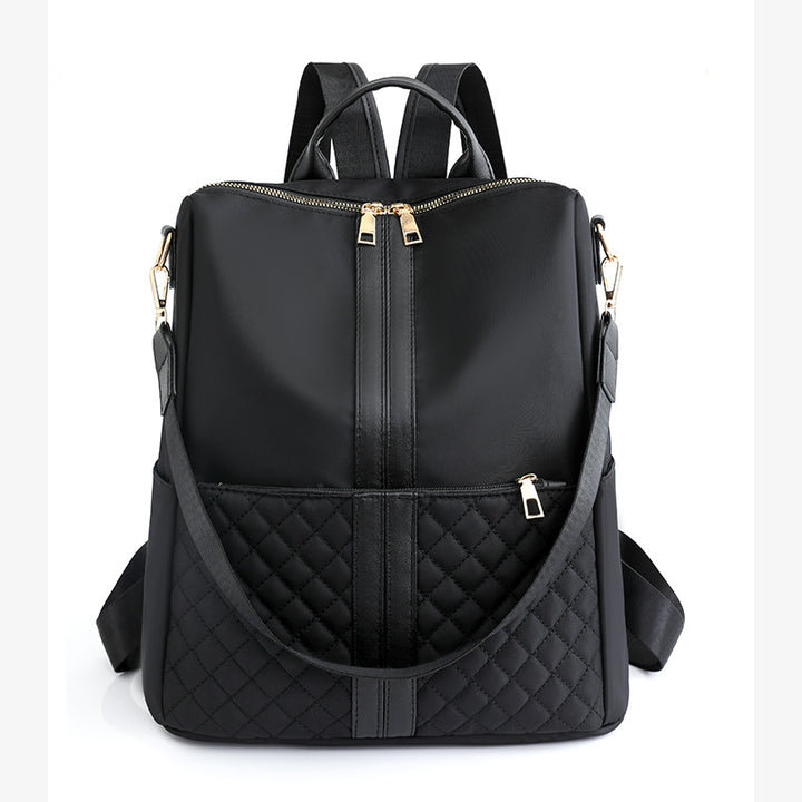 Elegante mehrfächige gesteppten Rucksack