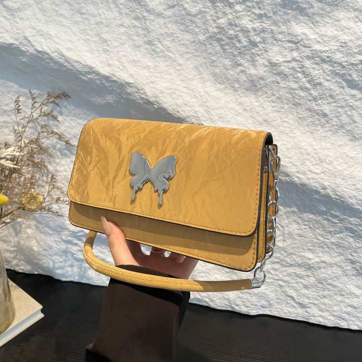 WoElegant Schmetterling Akzent Handtasche Karnz