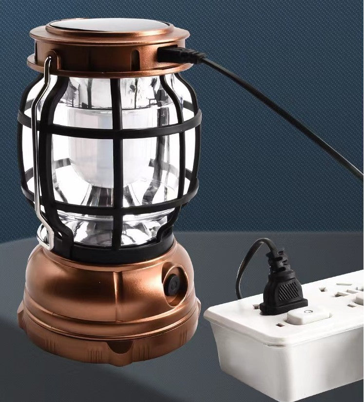 Vintage-inspirierte Outdoor-Camping-Laterne Karnz