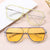 Damen modische Oversized Sonnenbrille Karnz