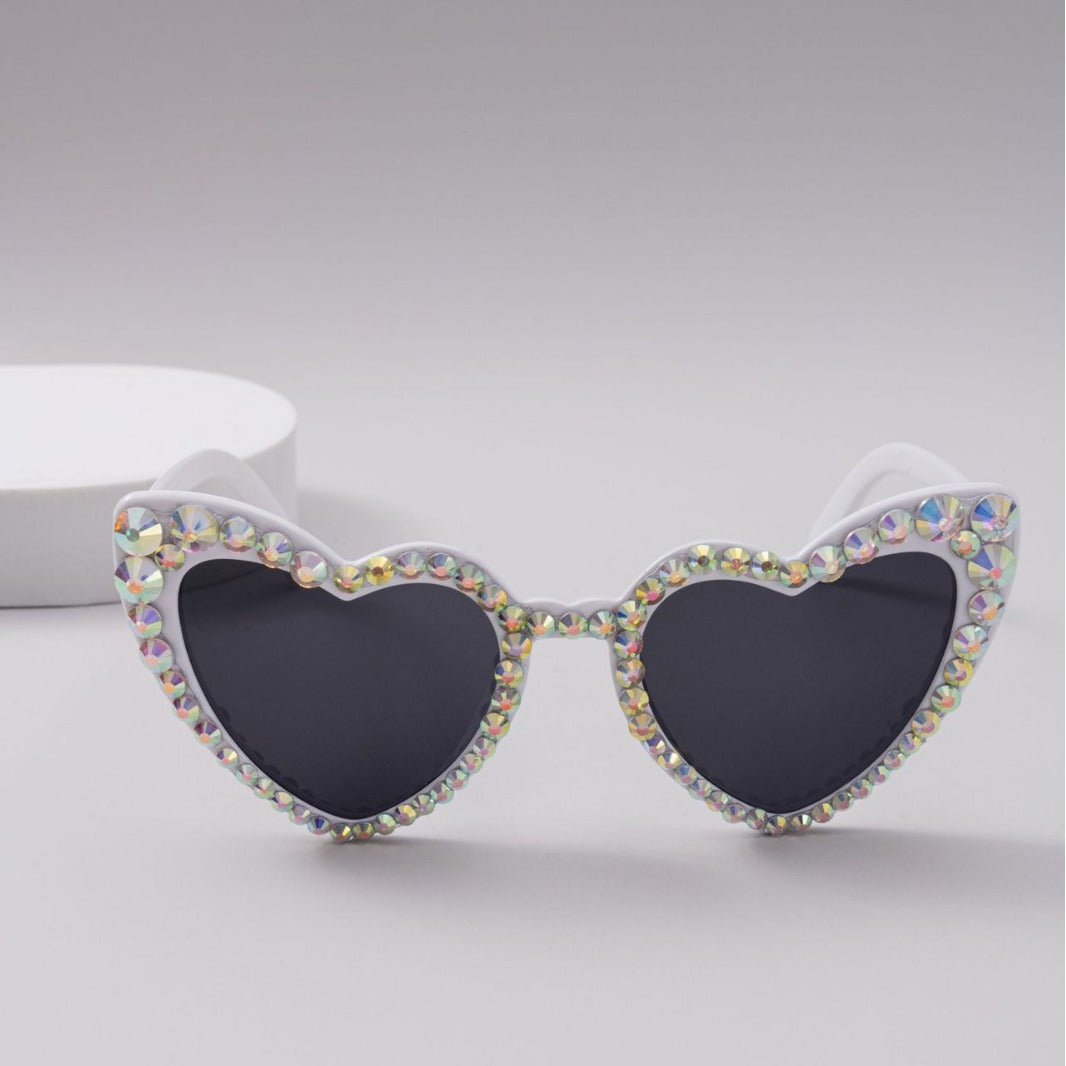 Herzförmige Modesonnenbrille Karnz