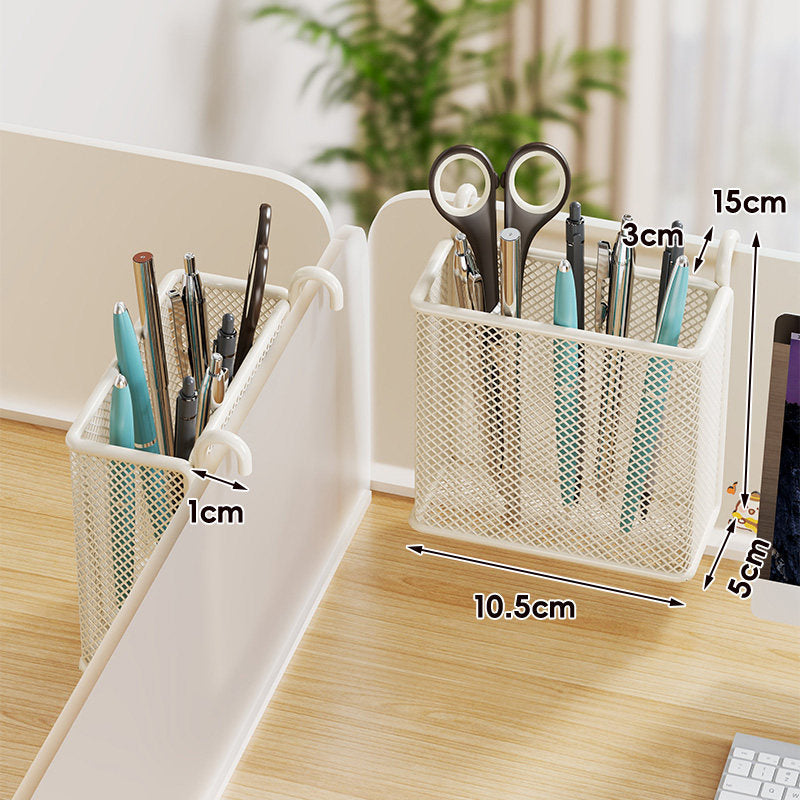 Hängender Mesh-Schreibtisch Stift- und Schreibwaren Caddy Organizer