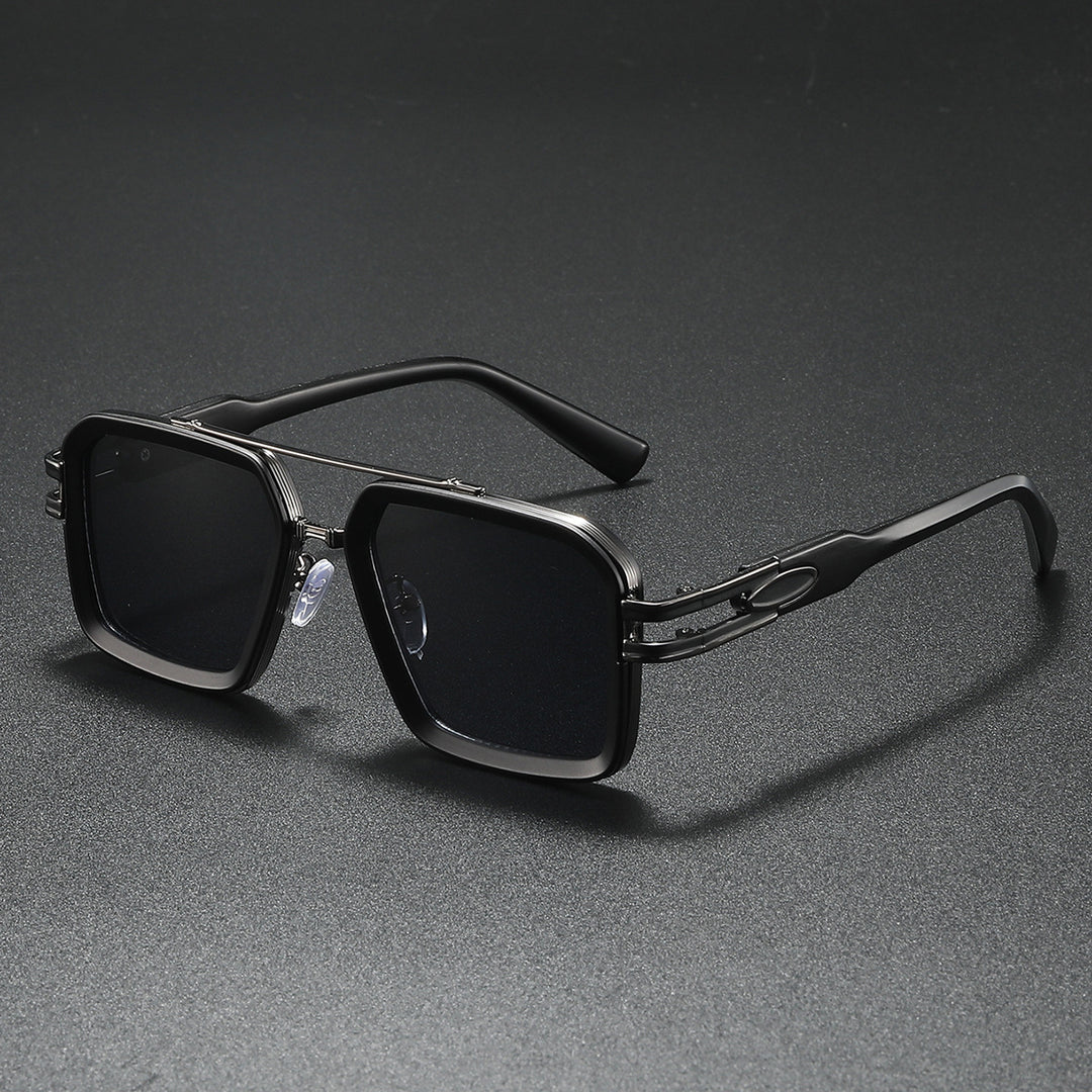 Damen modische Sonnenbrille im modernen kantigen Design Karnz