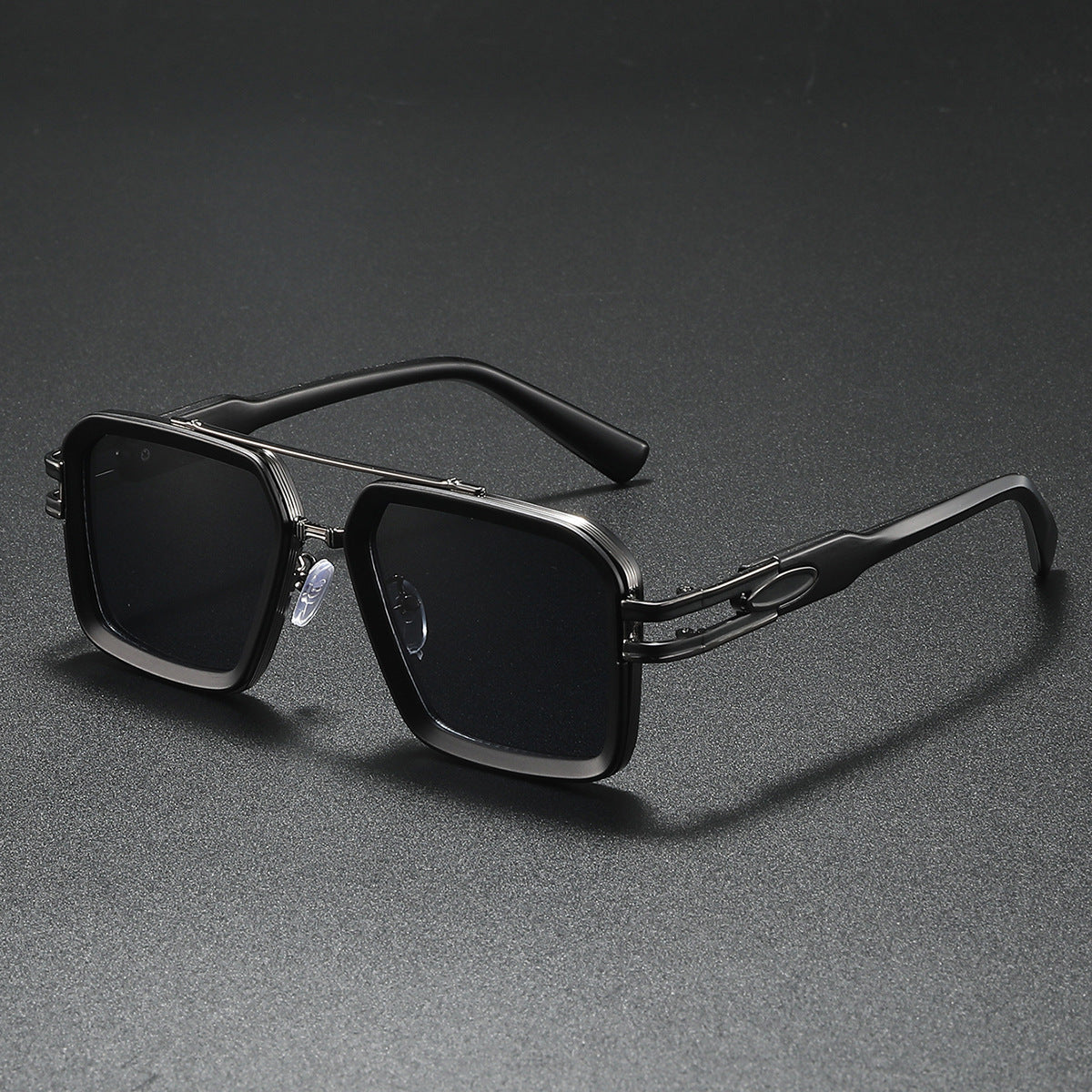 Damen modische Sonnenbrille im modernen kantigen Design Karnz