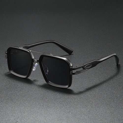 Damen modische Sonnenbrille im modernen kantigen Design Karnz