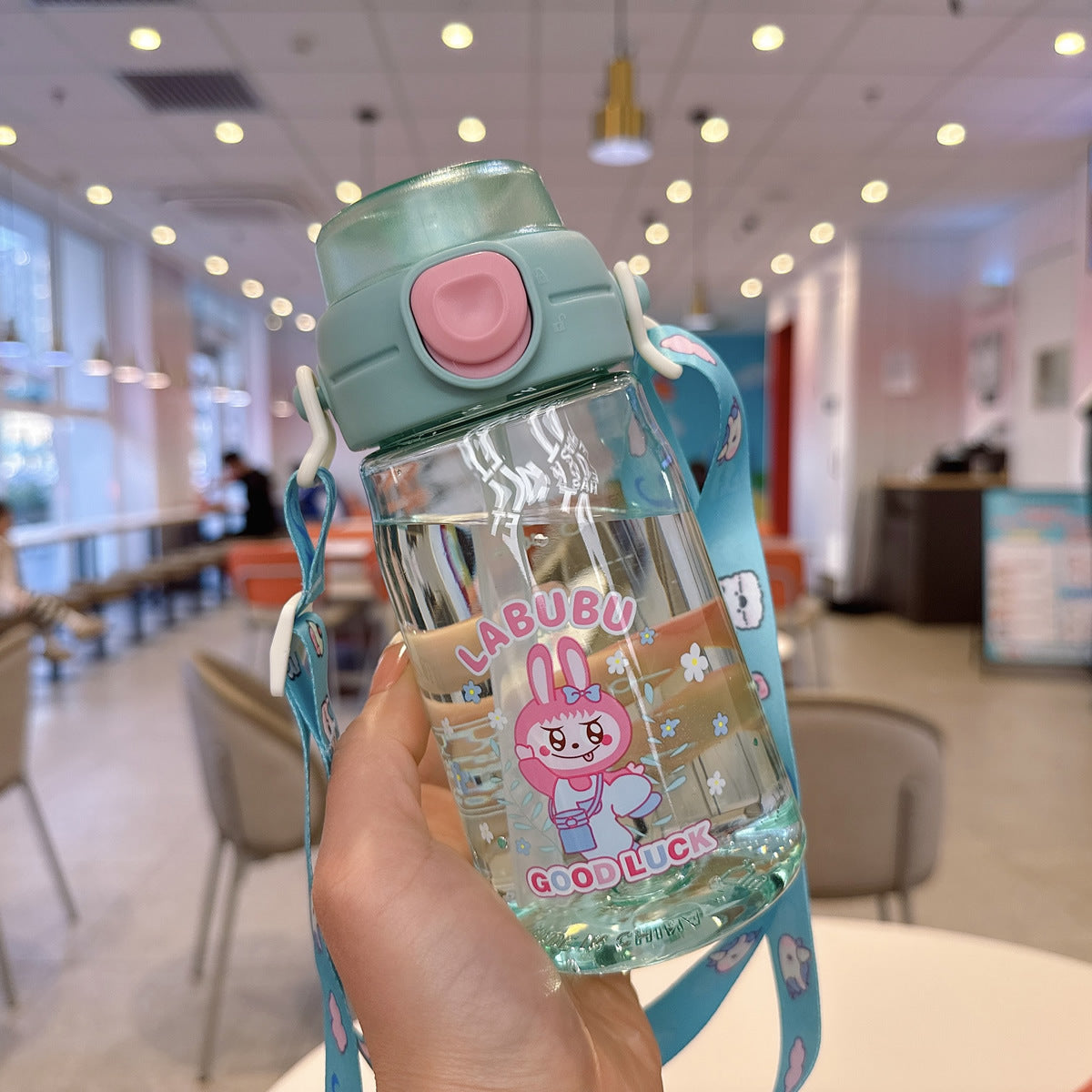 Damen Cartoon Trinkflasche Karnz