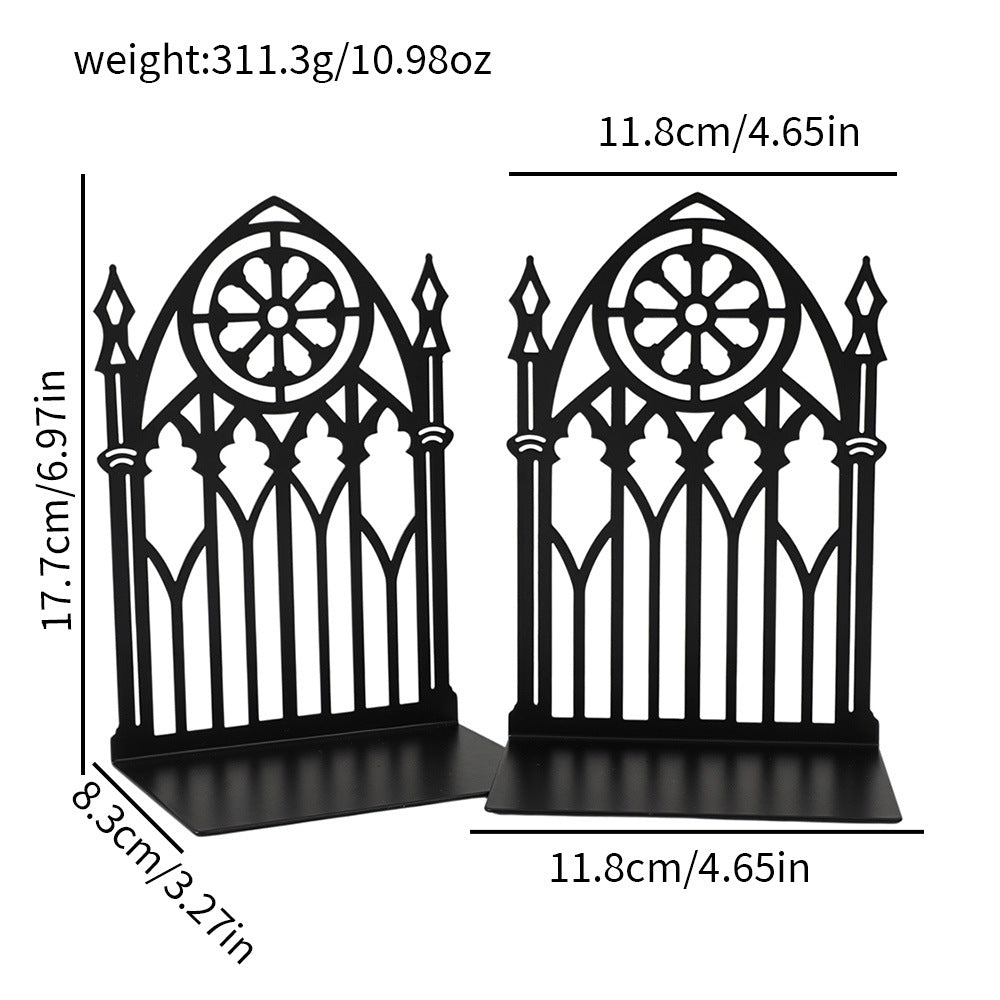 Gothic dekorative Buchstützen