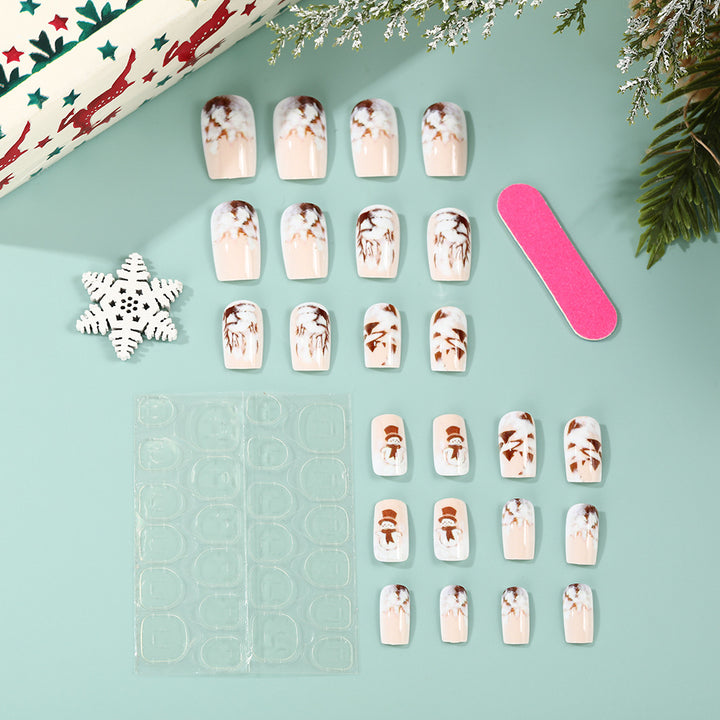 Kreative Weihnachtskunstnägel Karnz