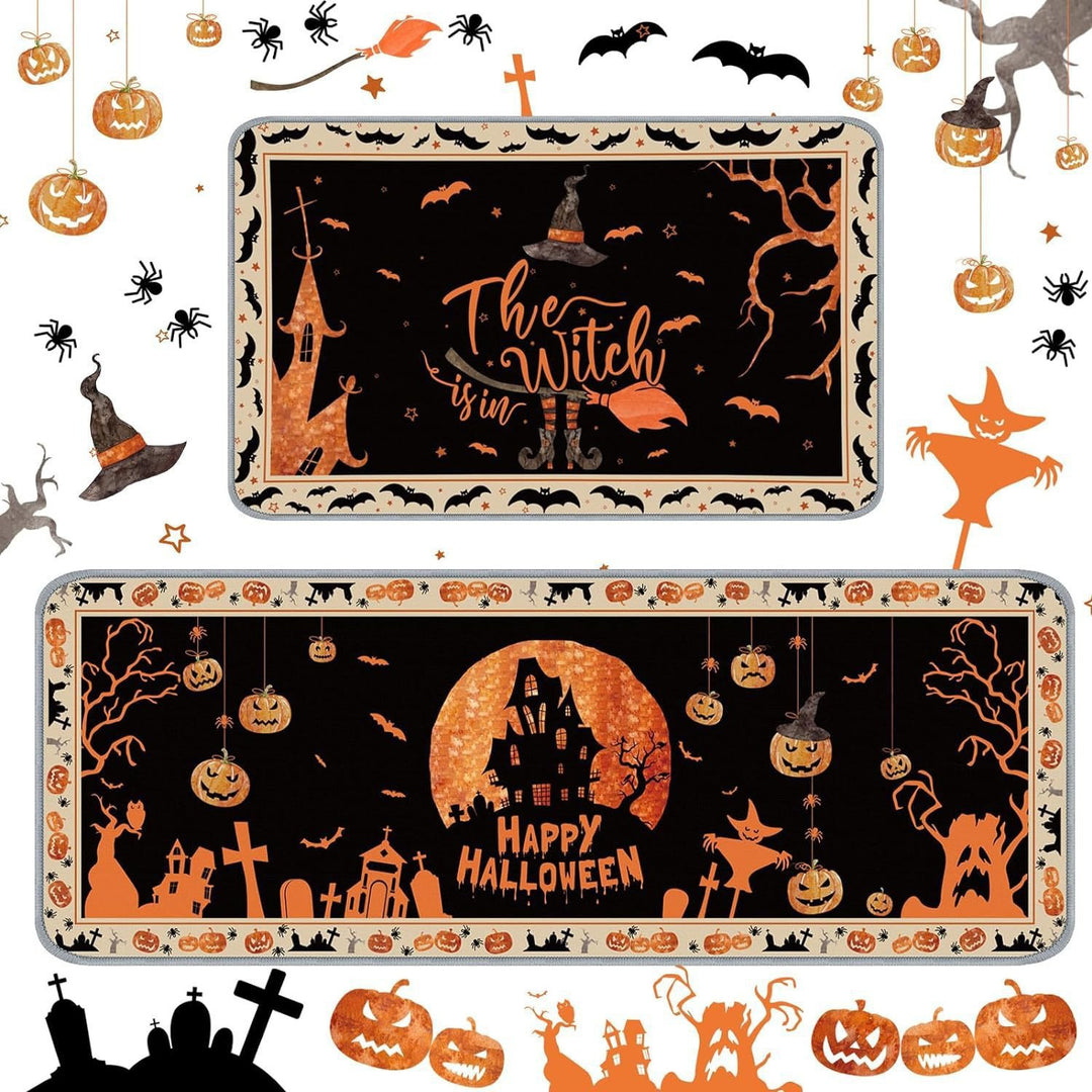 Halloween Themen Küchenmatten Set