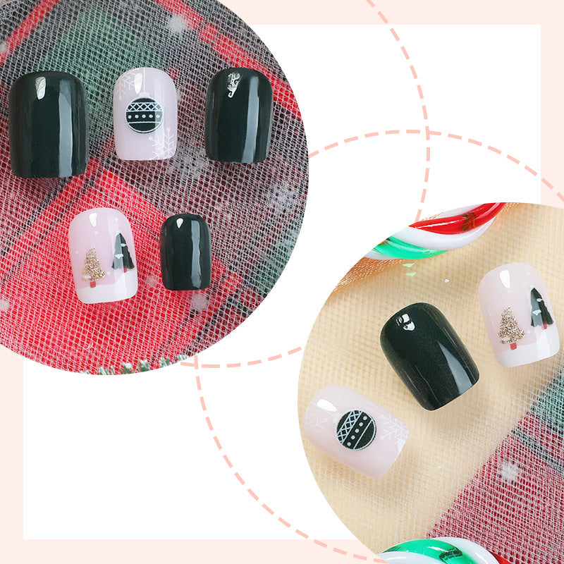 Festliche Feiertags Press-On Nagelkunst Kollektion Karnz
