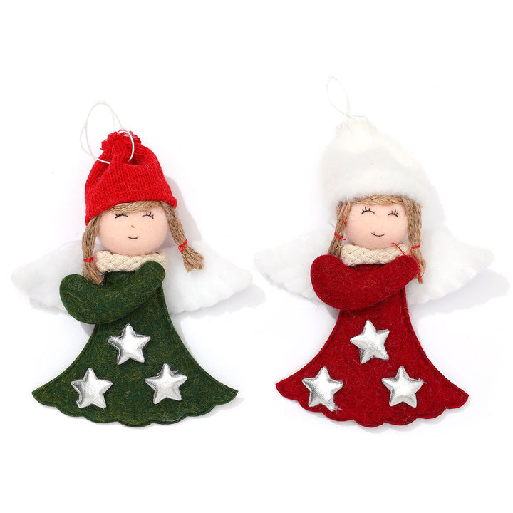Dekorative Filzengel Ornament Karnz