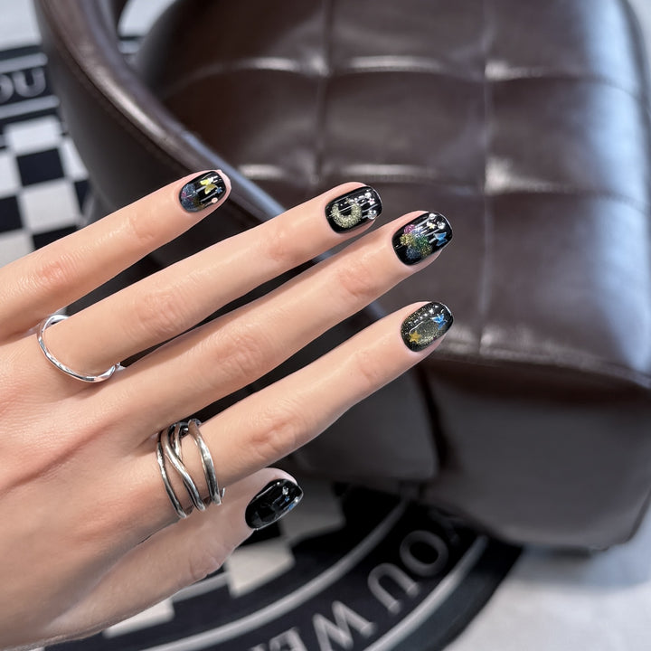 Galaxy-Themen Nagelkunst Set Karnz
