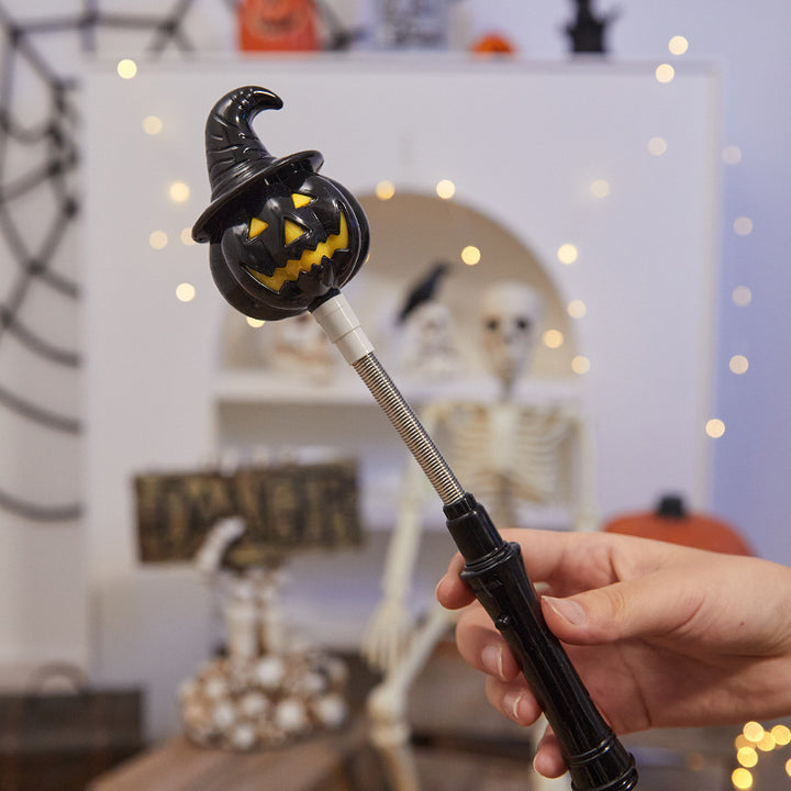 Kreative Halloween Deko-Kerze mit Kürbis-Motiv Karnz