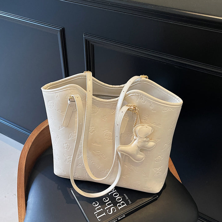 Texturiertes Design Alltags-Tote-Bag Karnz