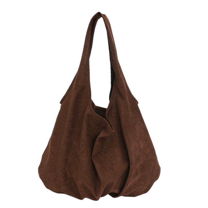 Weiche Wildleder Schlappe Tote Bag