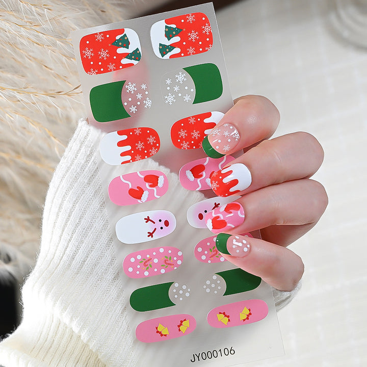 Urlaubs-Themen-Nagelkunst-Aufkleber