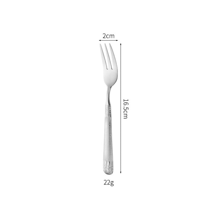 Eleganter Teelöffel mit Kunstvollem Griffdesign Karnz
