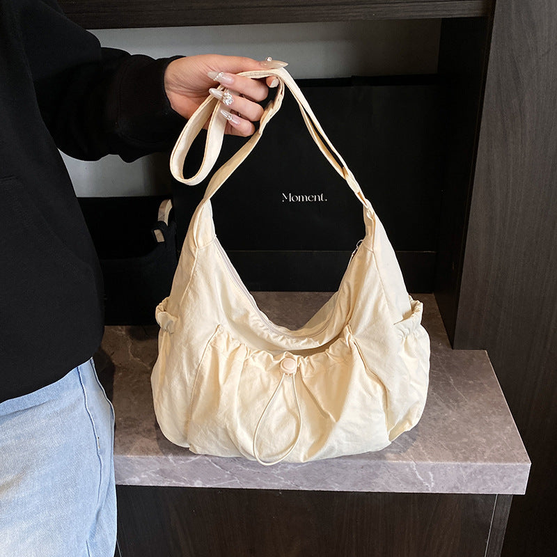 Minimalistische Kordelzug Hobo Tasche