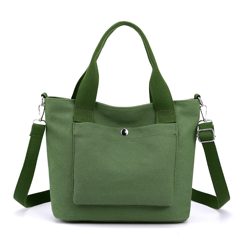 Kompakte Multi-Funktions-Canvas-Handtasche Karnz