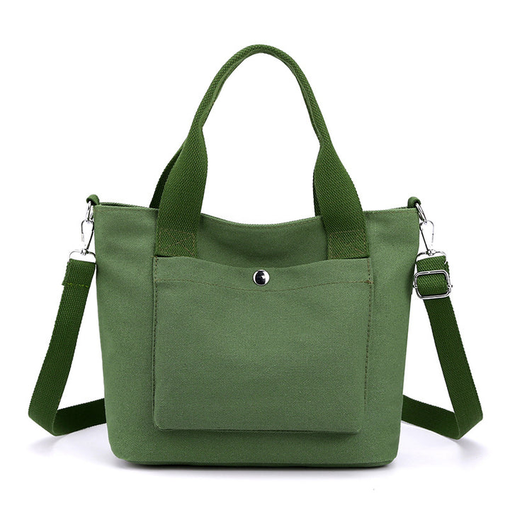 Kompakte Multi-Funktions-Canvas-Handtasche Karnz