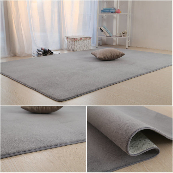 Plüschweicher Texturbereichsteppich Karnz