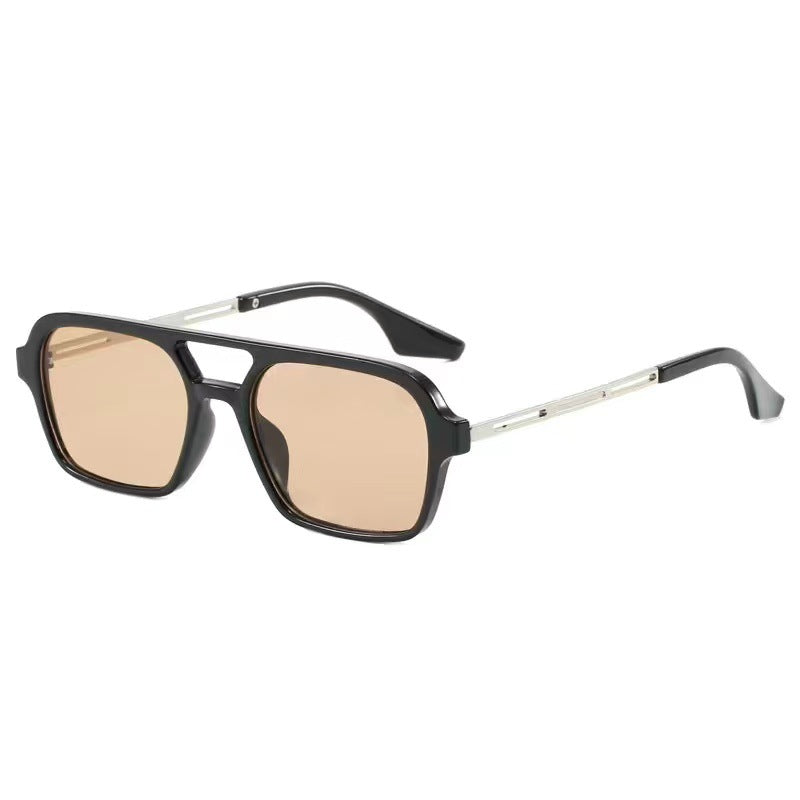 Fette Rechteckrahmen Sonnenbrille Karnz