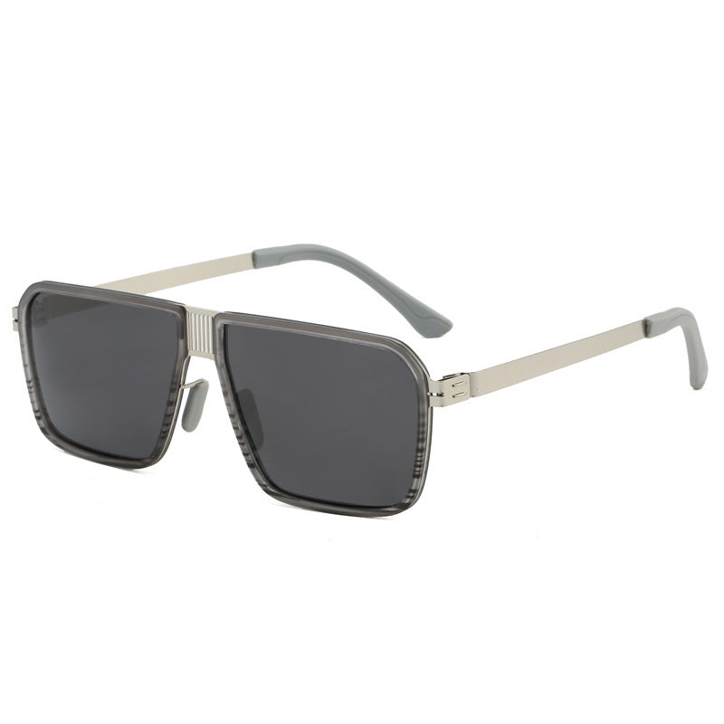 Damen modische Sonnenbrille im modernen, eckigen Design Karnz