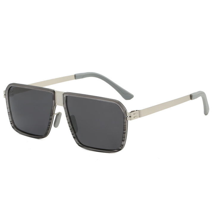 Damen modische Sonnenbrille im modernen, eckigen Design Karnz
