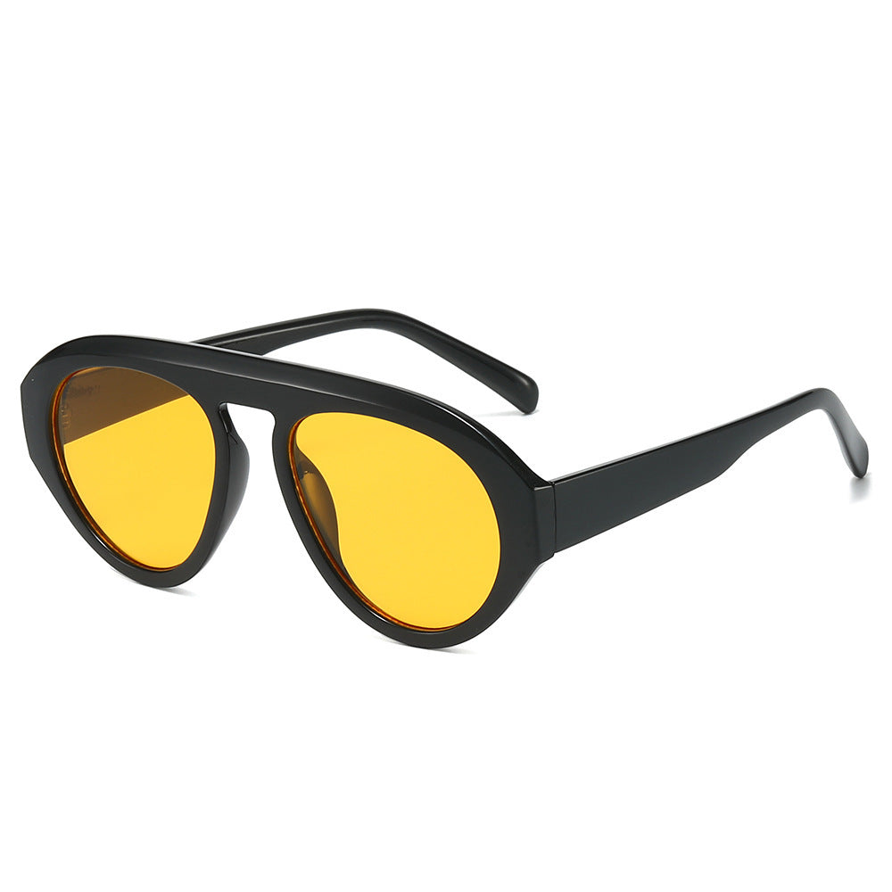 Chic Übergroße Achteckige Sonnenbrille Karnz