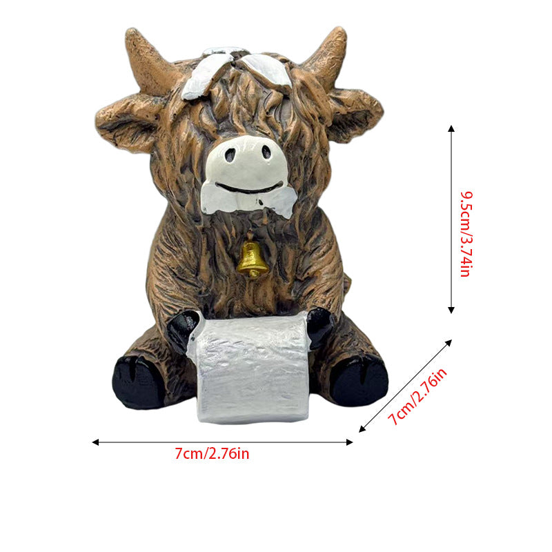 Dekorative Ferkel Figur Karnz