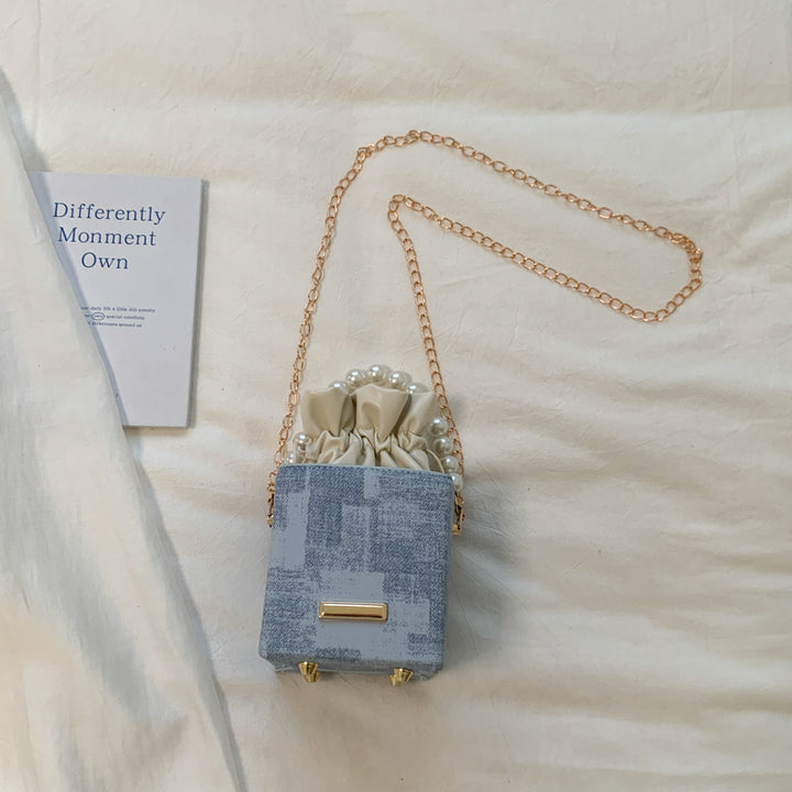 Mini Zugband-Handtasche