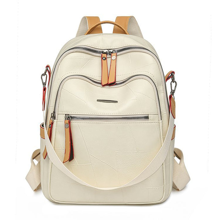 Vielseitiger multifunktionaler Leder Rucksack Karnz