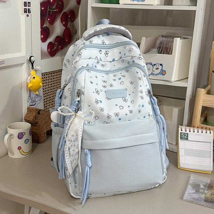 Verspielt Bogen-Verzierte Stylische Rucksack Karnz