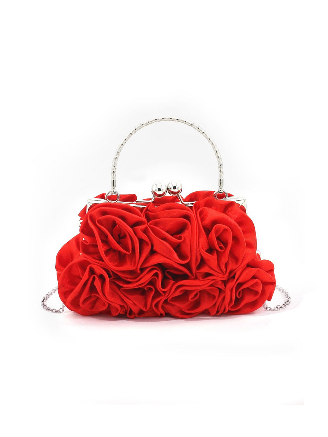 Blumenmuster Abendtasche