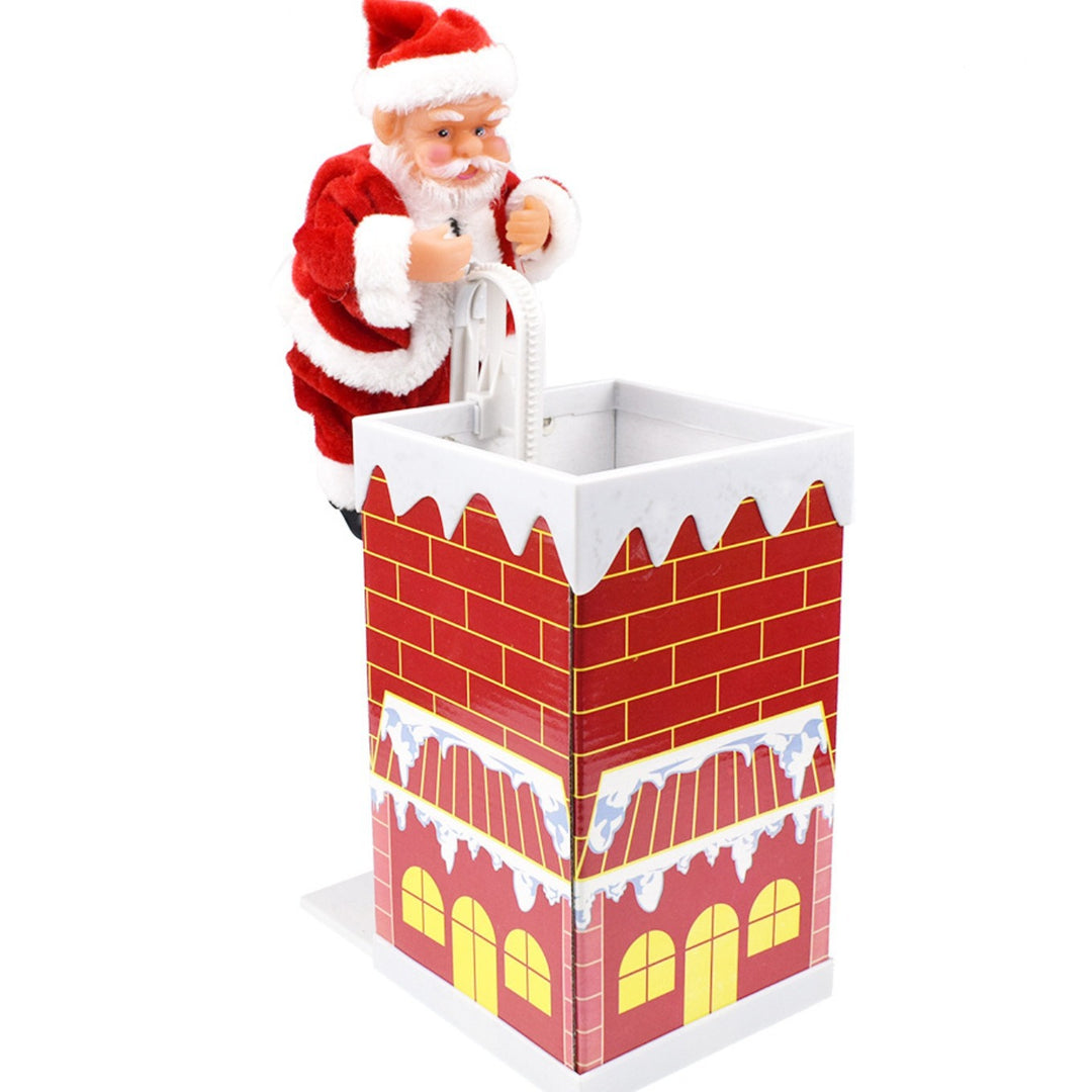 Weihnachtsmann-Kamin-Dekoration Karnz