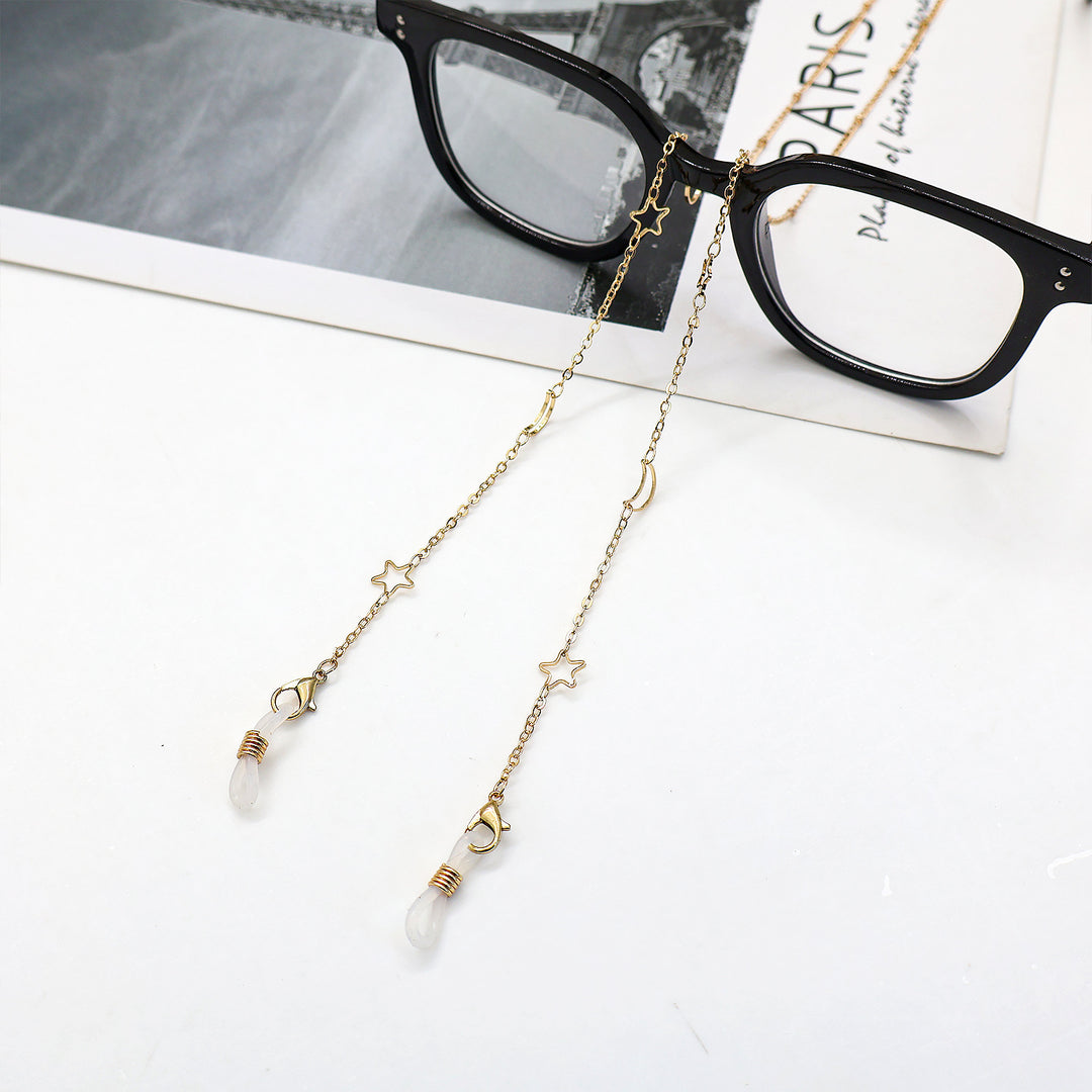 Elegante kreuzverzierte Brillenband Karnz