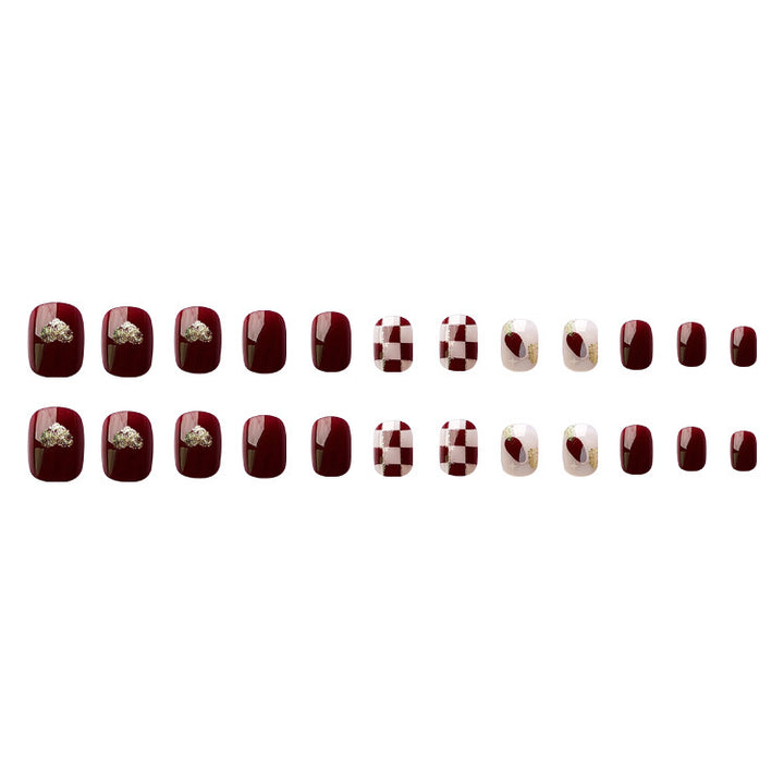 Elegantes Dekoratives Nagelkunstset