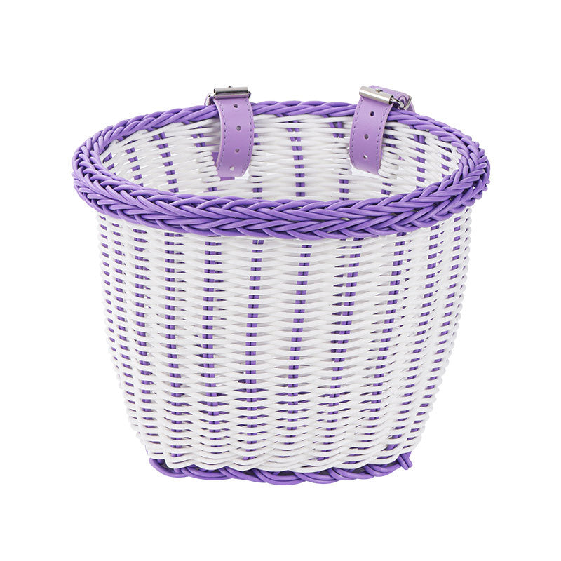 Damen Handgefertigter Korb mit farbenfrohem Design Karnz