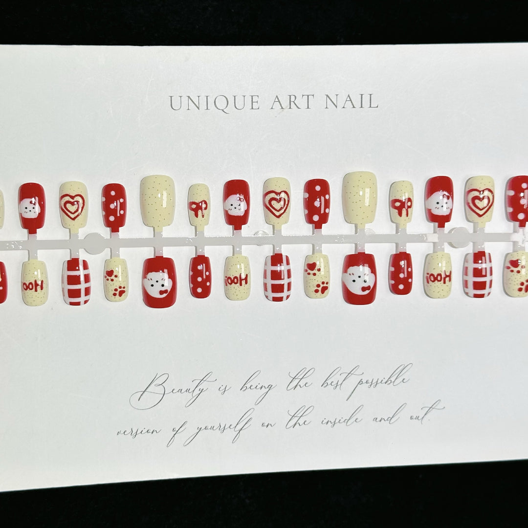 Kreatives Press-On Nagelkunst-Set