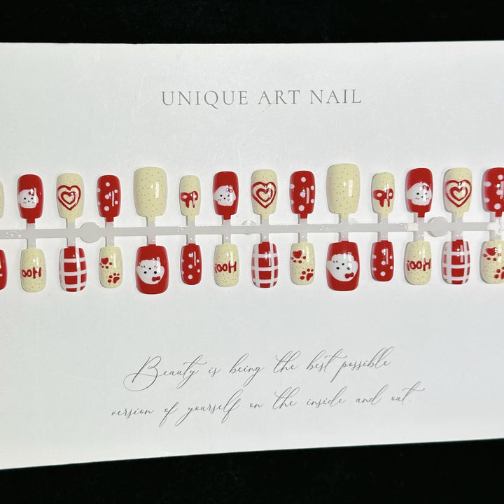 Kreatives Press-On Nagelkunst-Set