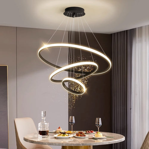 Moderne LED-Deckenleuchte