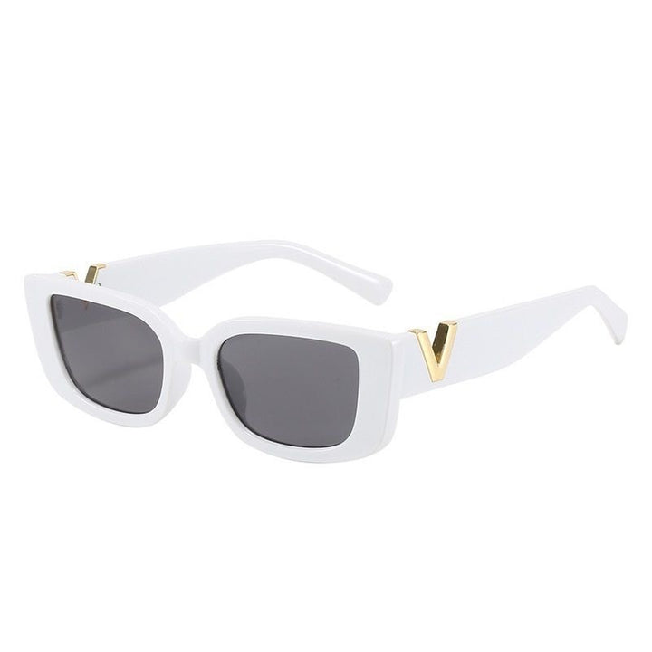 Damen modische Sonnenbrille mit markantem Print Karnz