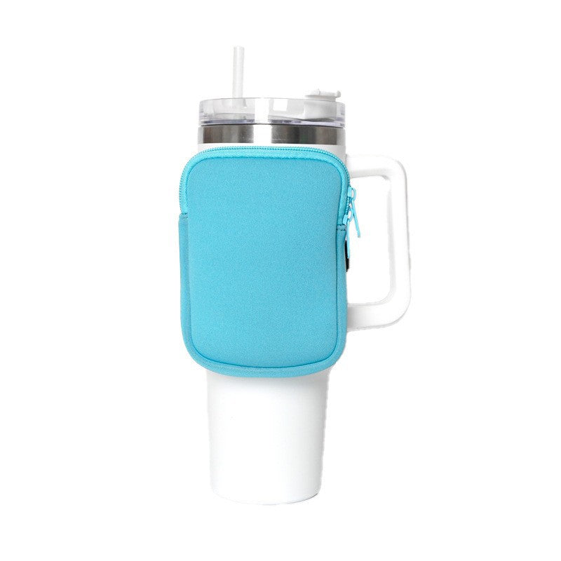 Unisex Getränkehalter mit praktischer Tasche Karnz