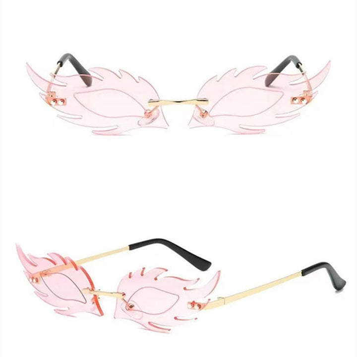 Fashion Statement Blatt Design Sonnenbrille Karnz