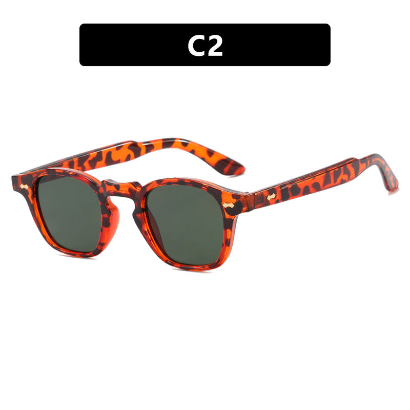 Damen geometrische Sonnenbrille mit schützendem UV-Filter und zeitgemäßem Design Karnz