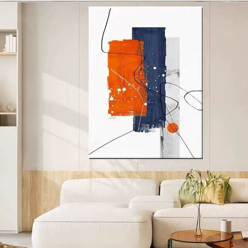 Zeitgenössische abstrakte Leinwandkunst